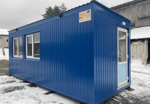 Офисная бытовка с тамбуром 6х2,5х2,5 (г. Никополь) фото