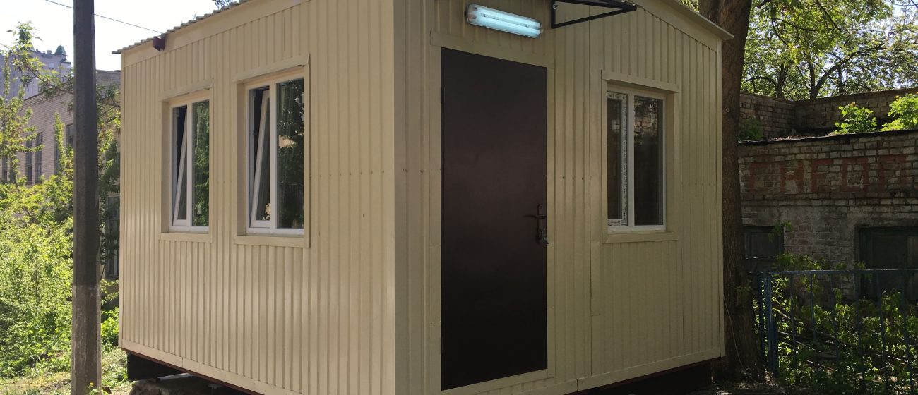 Пост охраны с проходной 4х3,5х2,8 (г. Киев) - 3