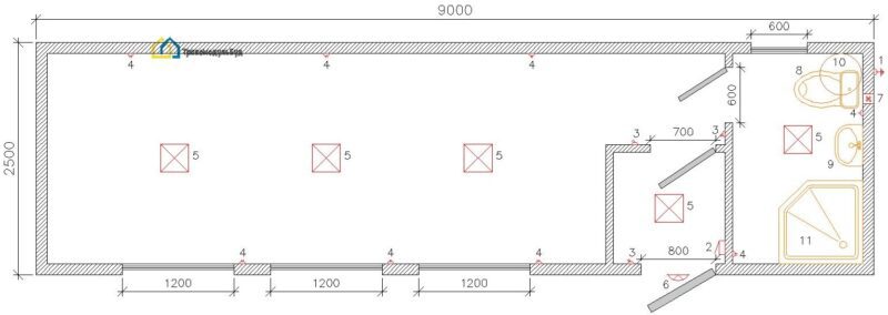 Modular Container BM 2.7 - 4/5