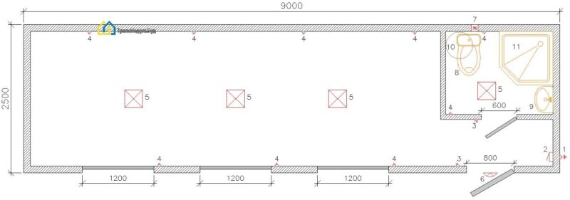 Modular Container BM 2.6 - 4/5