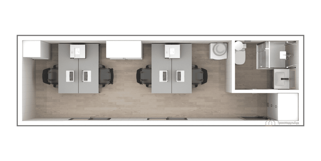 Modular Container BM 2.6 - 3/2