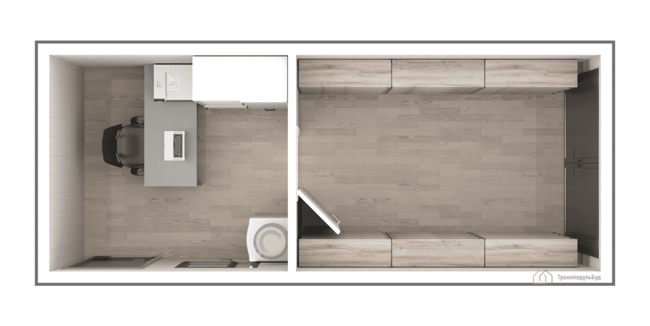 Modular Container BM 2.8 - 1/2