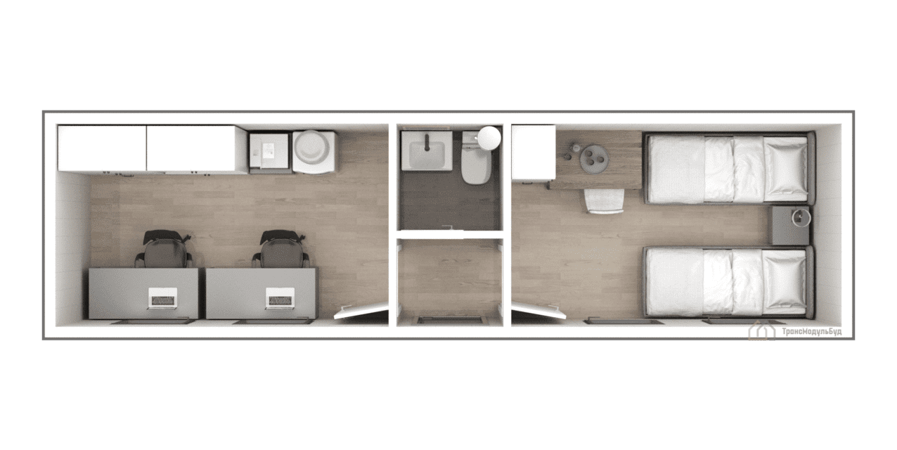 Modular Container BM 2.5 - 4/2