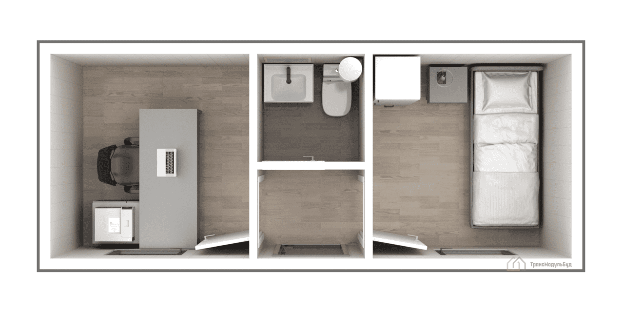 Modular Container BM 2.5 - 1/3