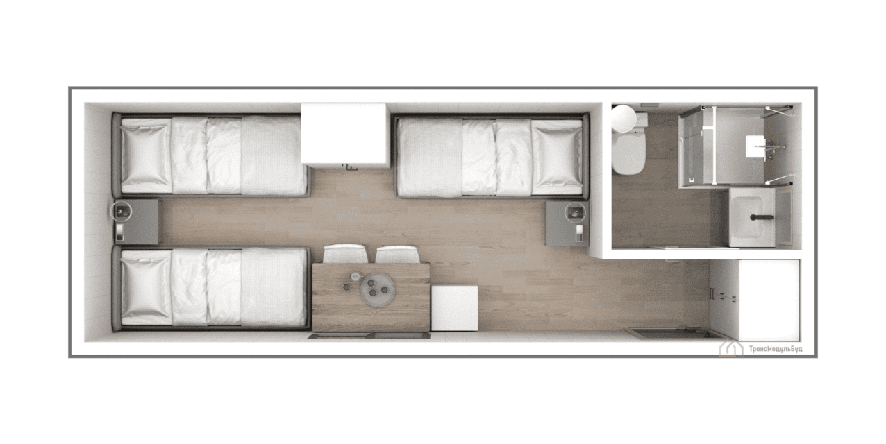 Modular Container BM 2.6 - 2/4