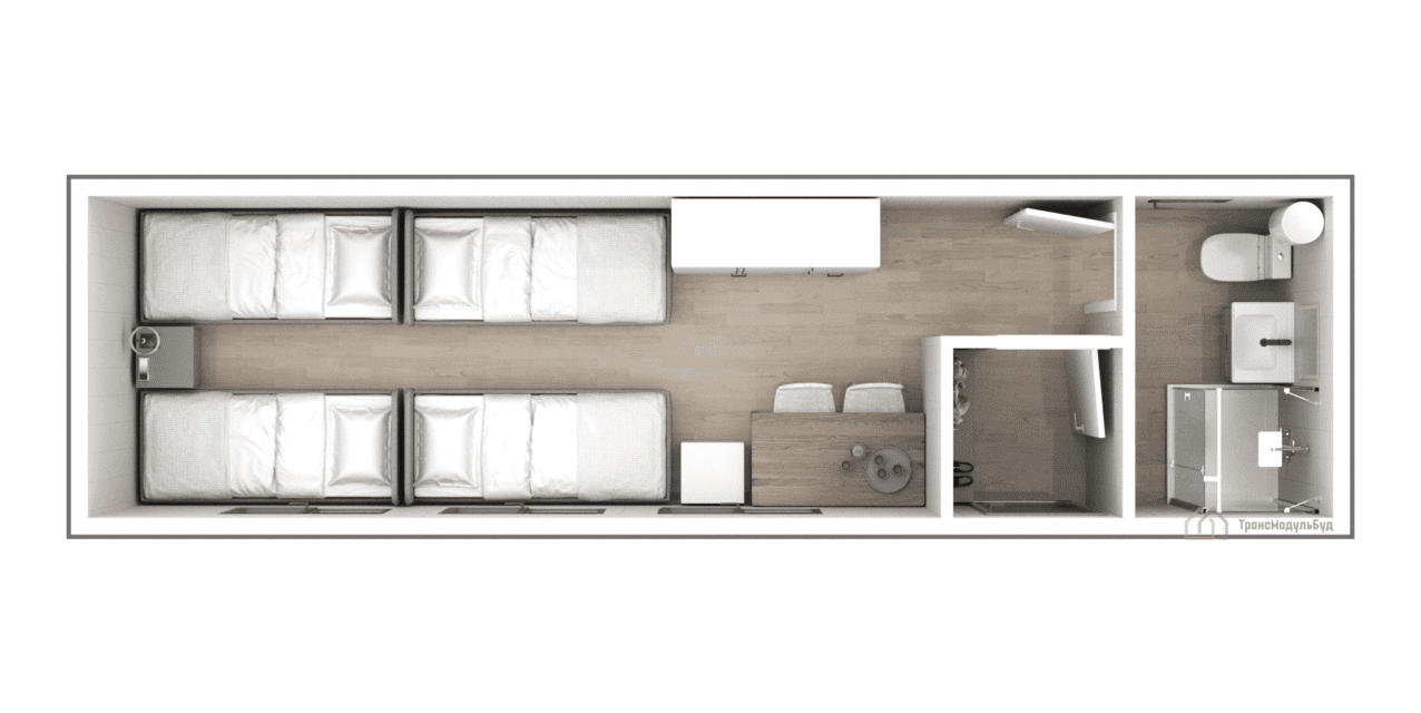 Modular Container BM 2.7 - 4/4