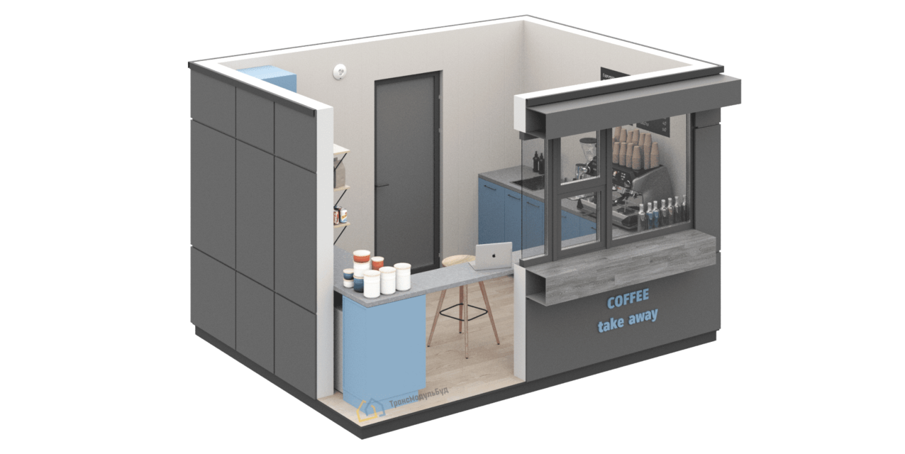 Modular Coffee Shop BM 7.2 - 1/1