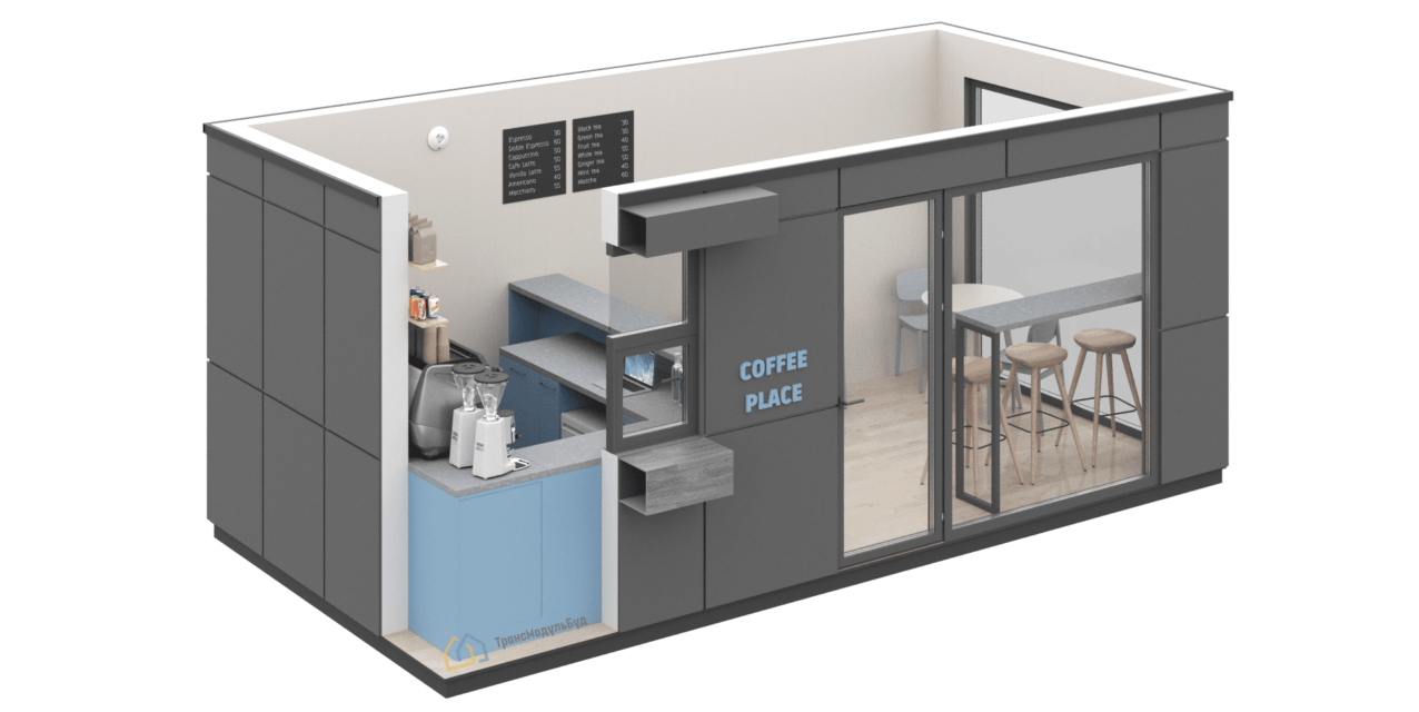Modular Coffee Shop BM 7.3 - 2/1