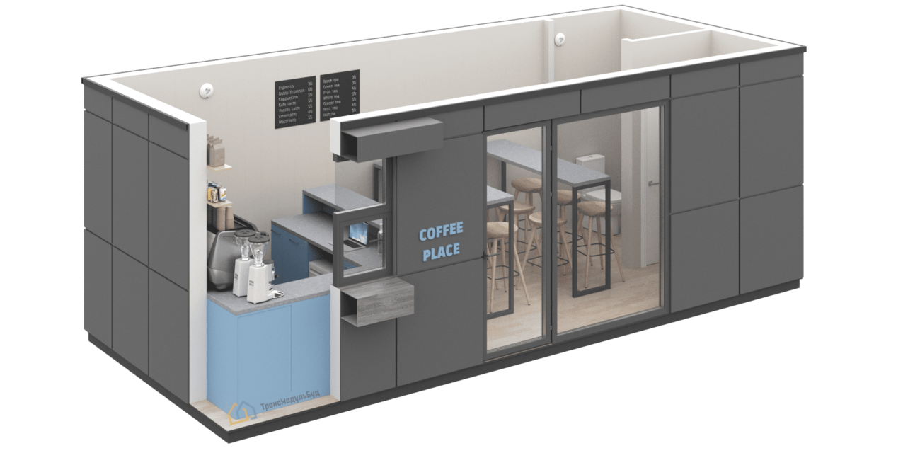Modular Coffee Shop BM 7.4 - 2/1