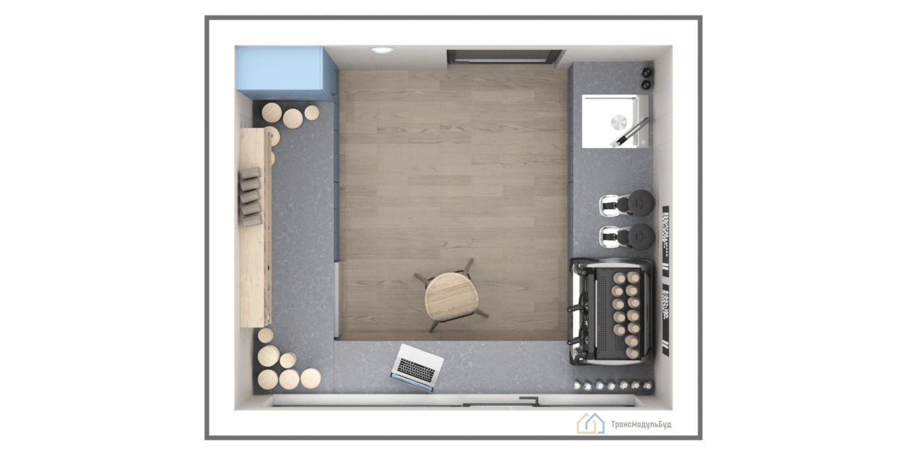 Modular Coffee Shop BM 7.1 - 1/2