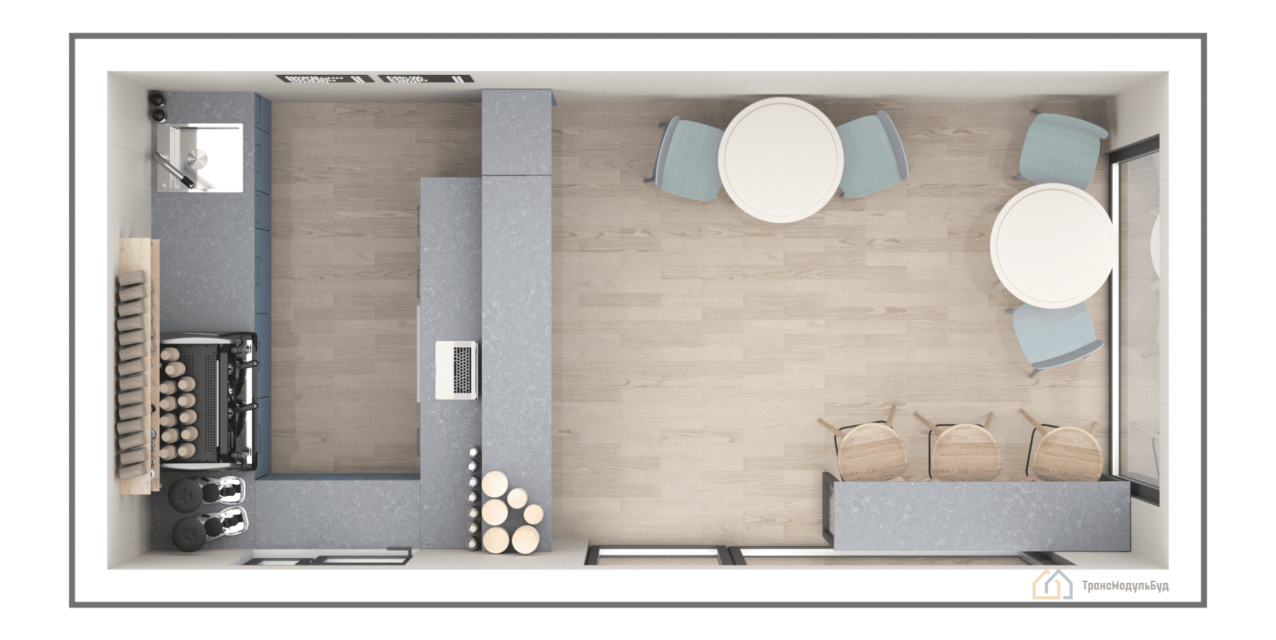Modular Coffee Shop BM 7.3 - 2/2