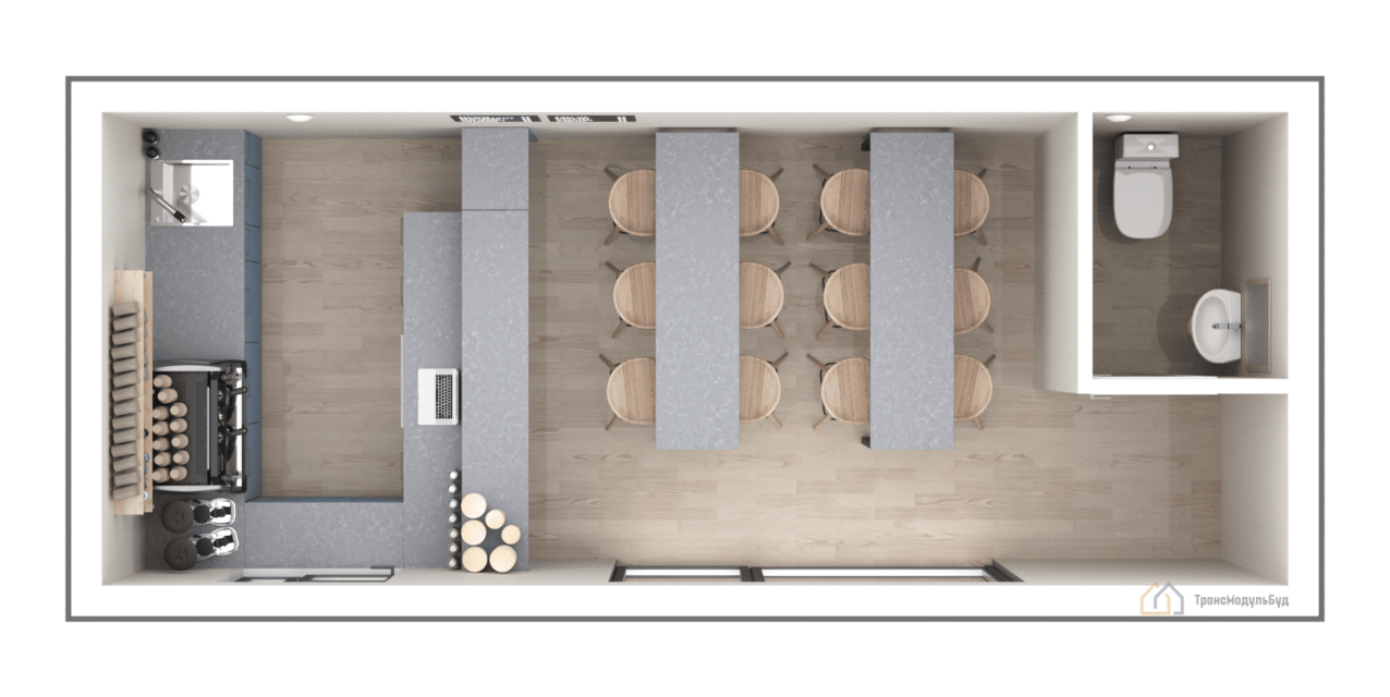 Modular Coffee Shop BM 7.4 - 2/2