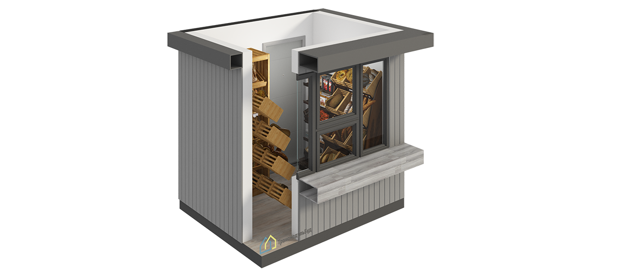 Modular Kiosk BM 6.1 - 1/1