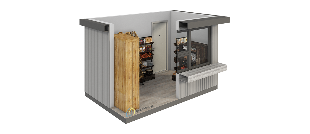 Modular Kiosk BM 6.1 - 4/1