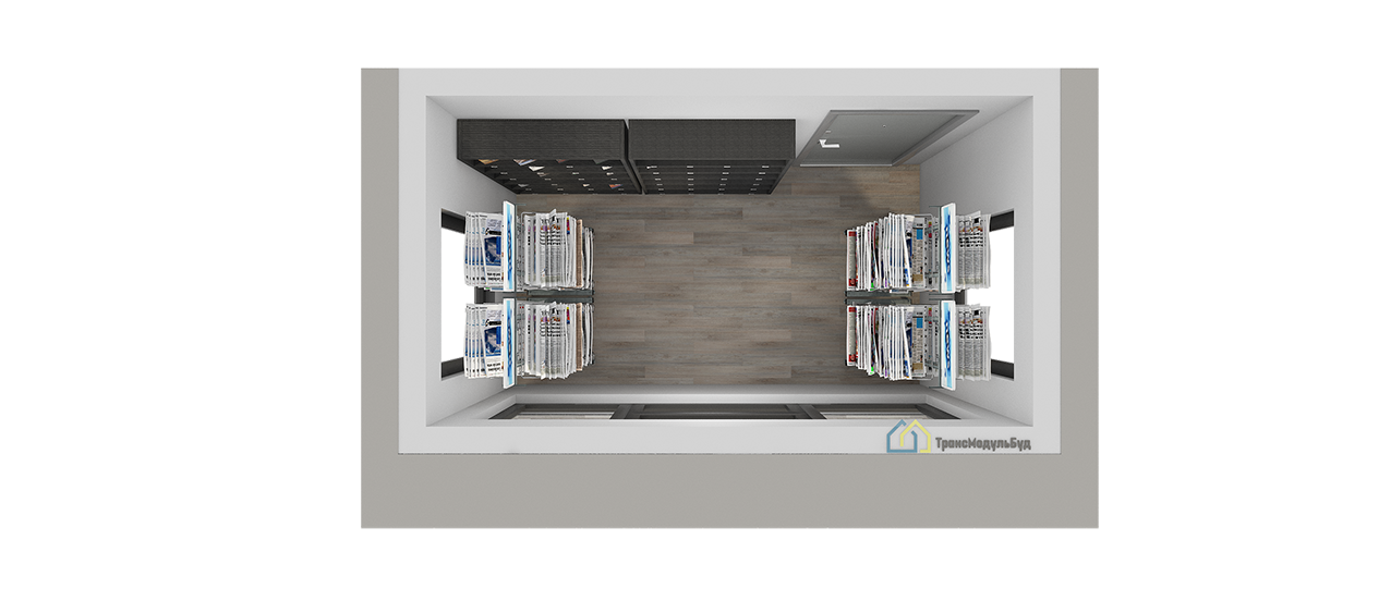 Modular Kiosk BM 6.2 - 3/2