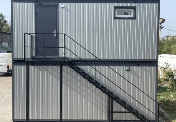 Modular two-storey changing room for workers 6х2,4х5,2