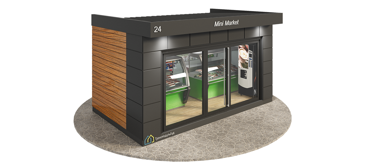 Modular Pavilion BM 6.3 - 2/1