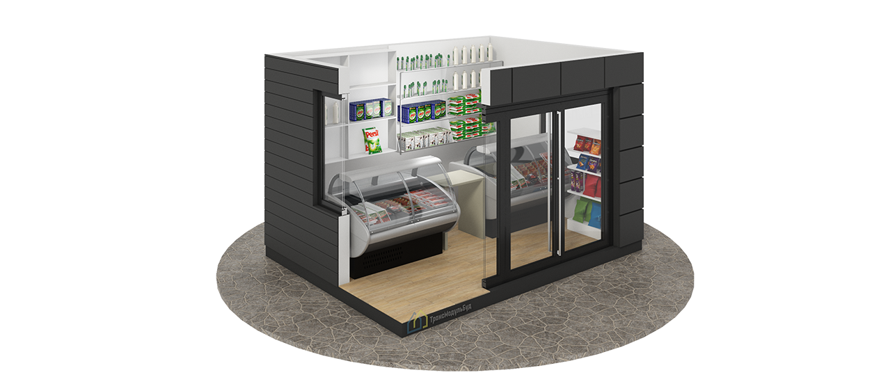 Modular Pavilion BM 6.4 - 1/2