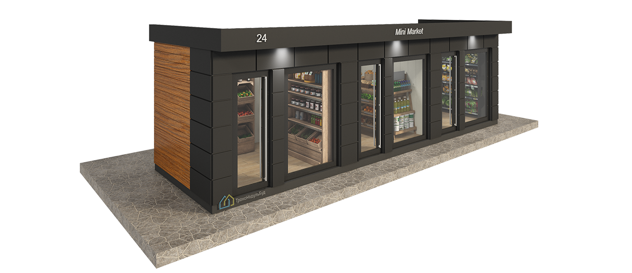Modular Store BM 6.6 - 2/1