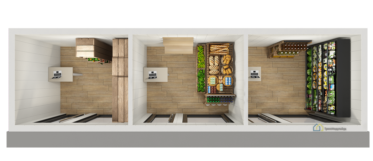 Modular Store BM 6.6 - 2/3