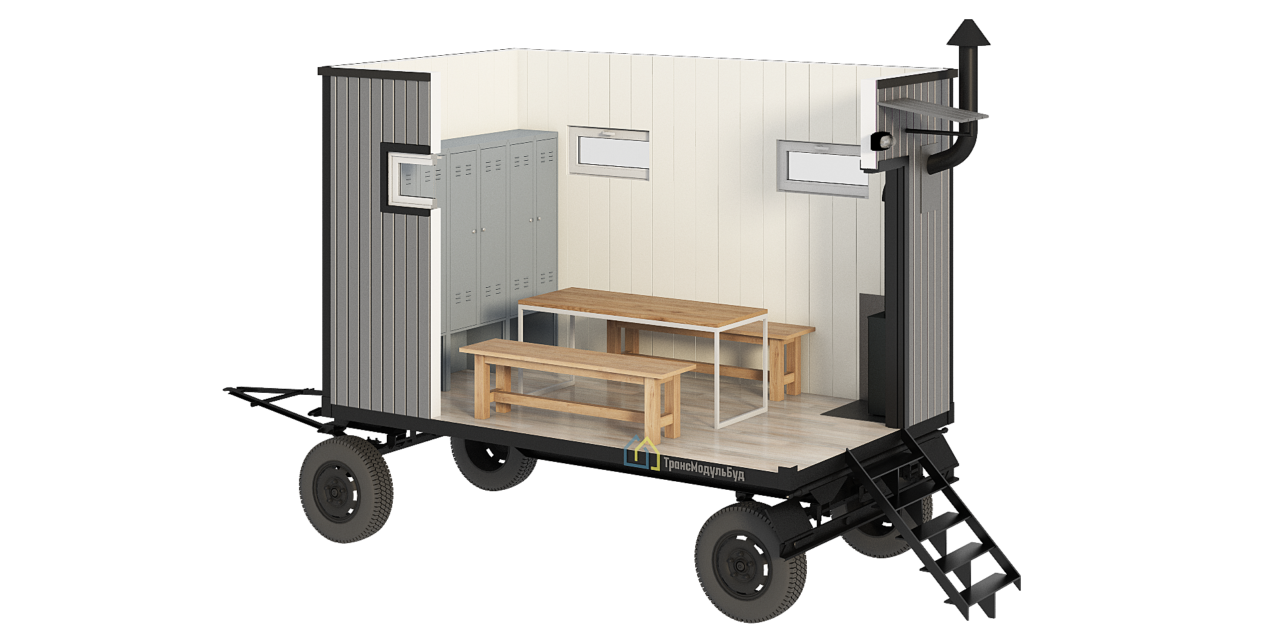 Construction Trailer BM 9.1 - 1/2