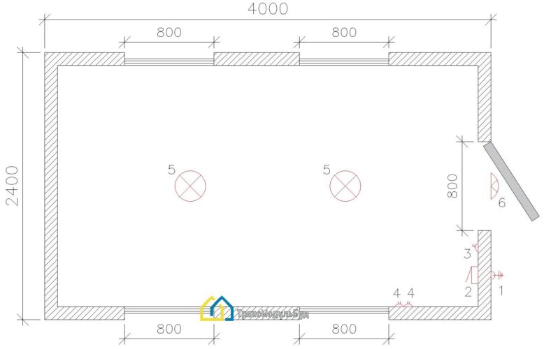 Construction Trailer BM 9.1 - 1/4