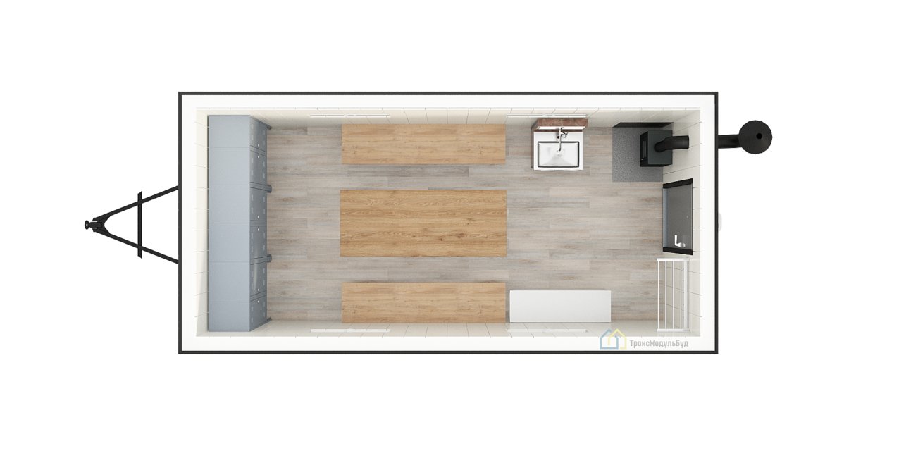 Construction Trailer BM 9.1 - 2/3