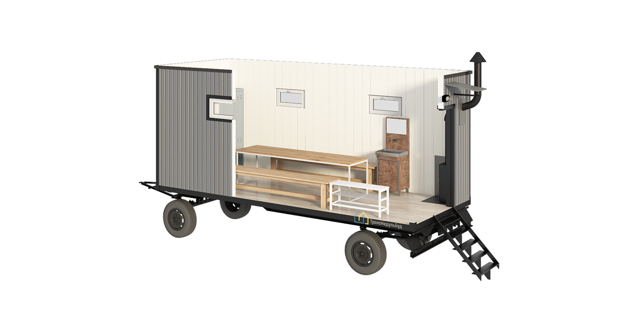 Construction Trailer BM 9.1 - 3/2