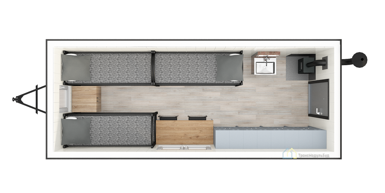 Construction Trailer BM 9.2 - 3/3