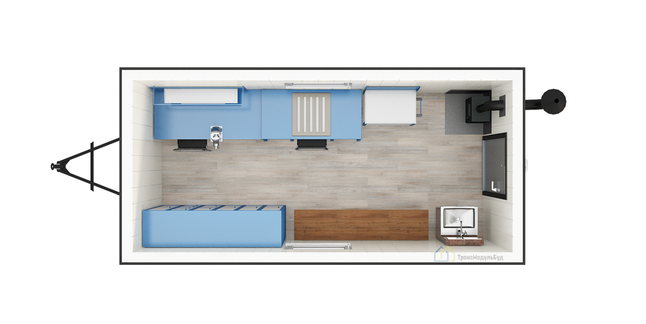 Construction Trailer BM 9.3 - 2/3
