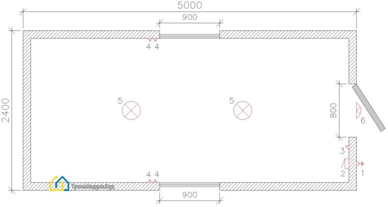 Construction Trailer BM 9.3 - 2/4