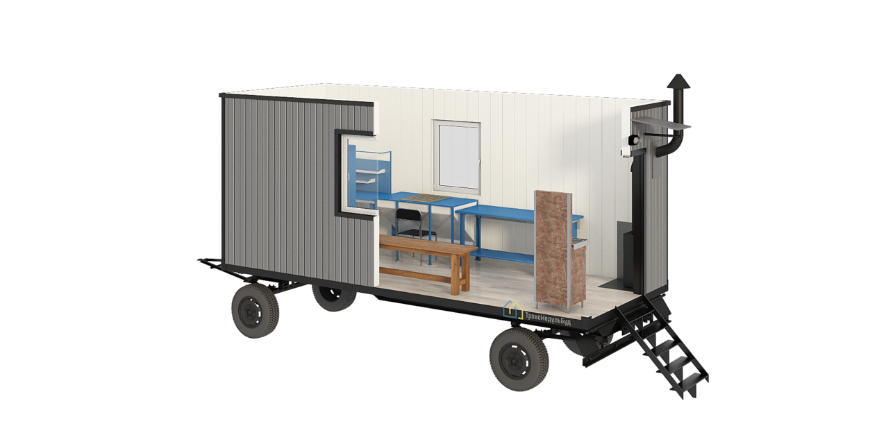 Construction Trailer BM 9.3 - 3/2