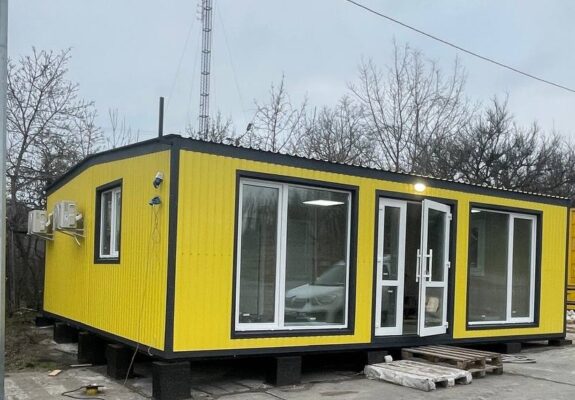 Быстровозводимый модульный офис 8,5х6,8х3 (г. Черноморск, Одесская обл.)