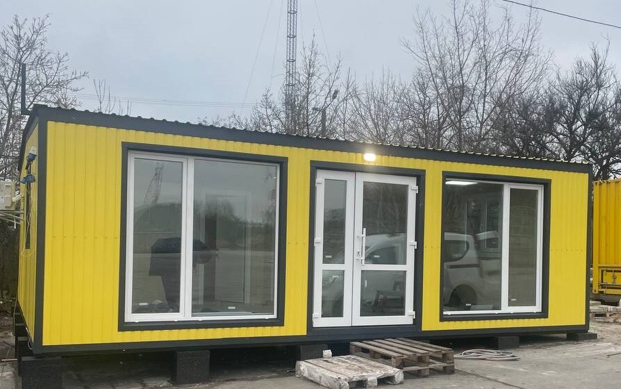 Быстровозводимый модульный офис 8,5х6,8х3 (г. Черноморск, Одесская обл.) - 2
