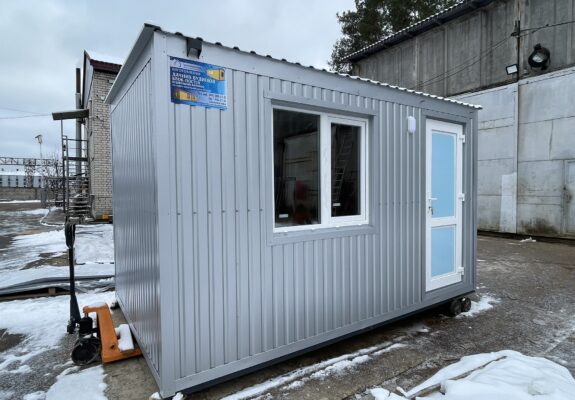 Пост охраны вагончик 4,0х2,5х2,5 (г. Новые Беляры, Одесская обл.)