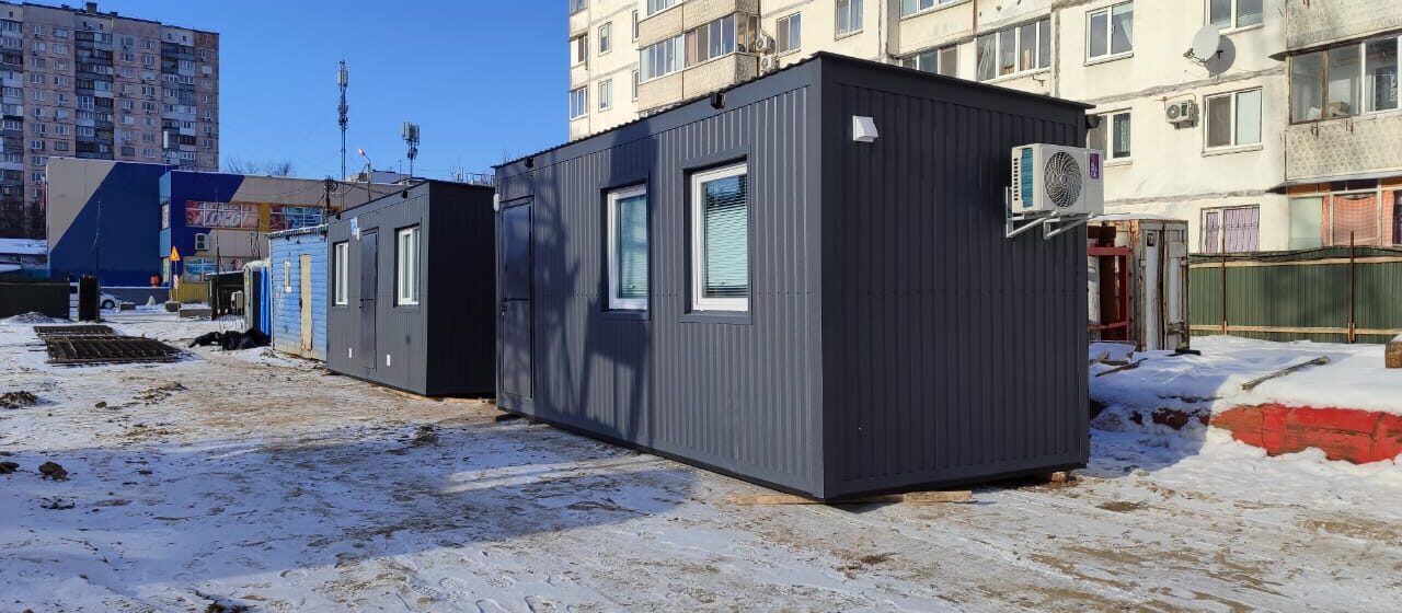 Бытовка с тамбуром 6х2,5х2,6 (г. Киев) - 9