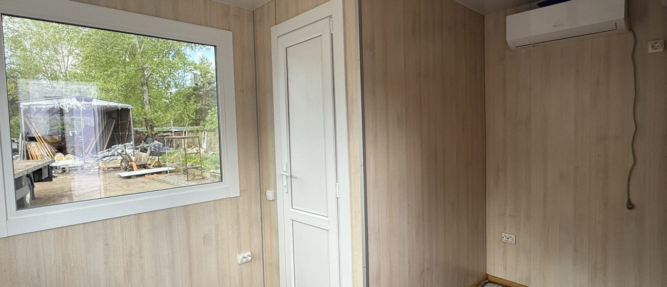 Пост для охраны с санузлом 3,5х2,5х2,8 (с. Новоселки, Киевская обл) - 7