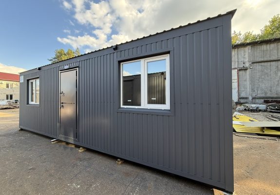 Бытовка двухкомнатная с санузлом 8х2,5х2,8 (с. Калиновка, Киевская обл.)