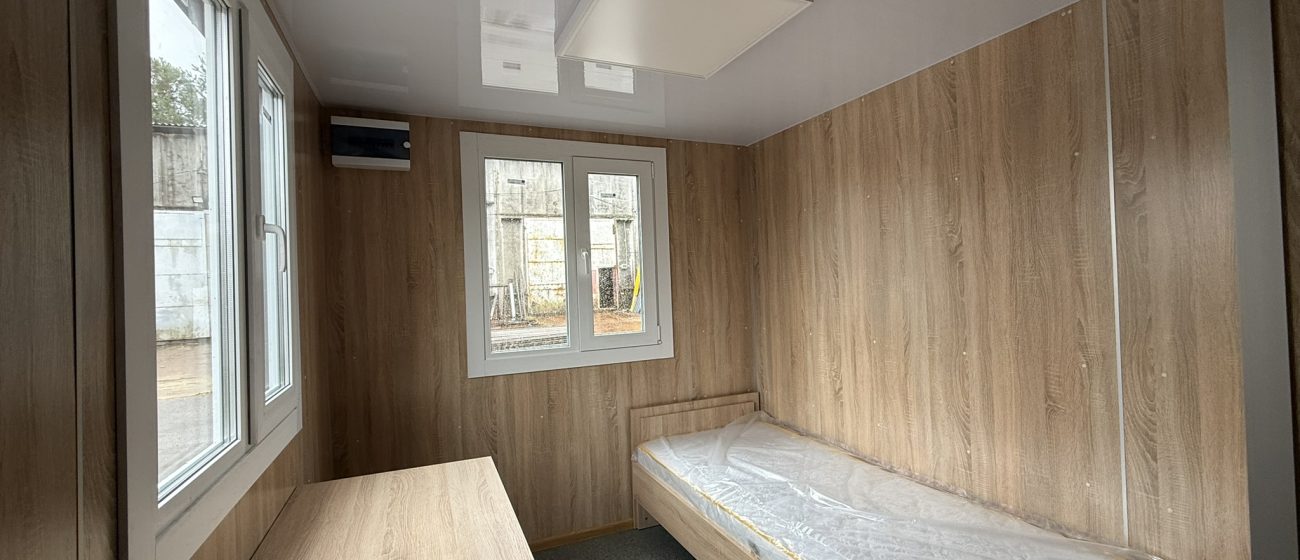 Двокімнатна побутівка з санвузлом для охорони 6х2,5х2,6 (пгт. Бородянка, Київська обл.) - 10