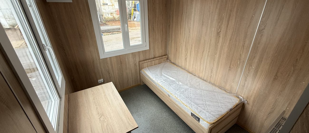 Двокімнатна побутівка з санвузлом для охорони 6х2,5х2,6 (пгт. Бородянка, Київська обл.) - 11